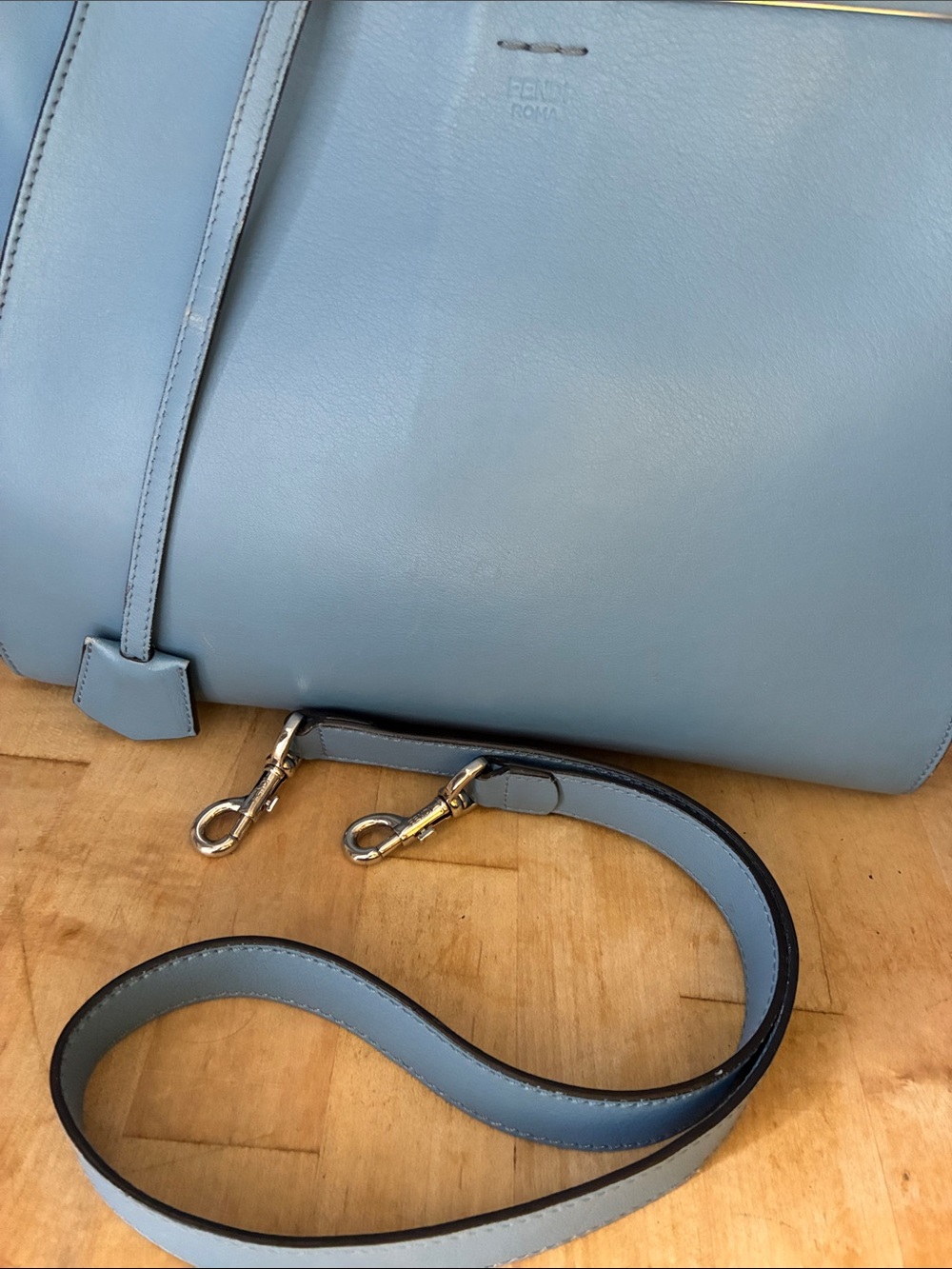 Fendi Monster Croc Crocodile Tail Trois Jours 3Jours Satchel Handbag! - Picture 14 of 16